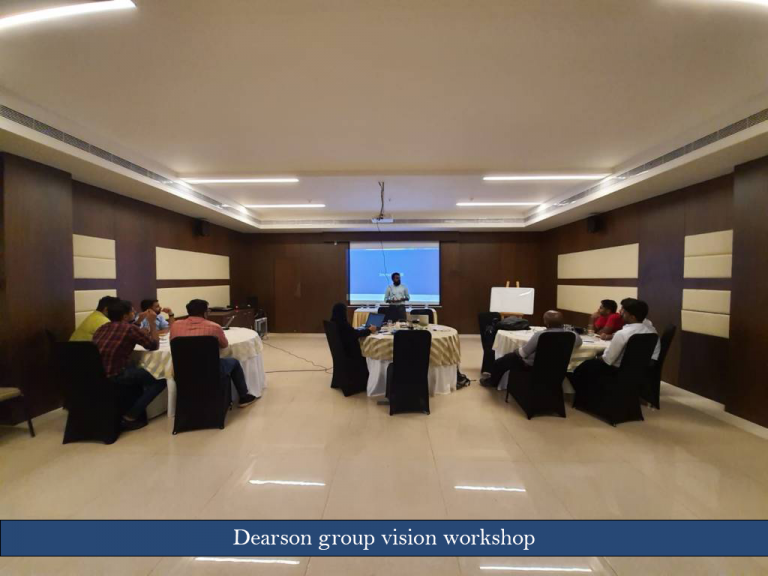 Vision workshop for Dearson Group